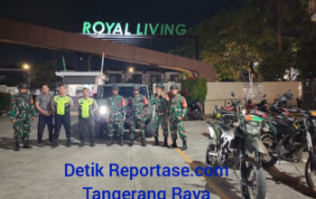 Koramil 10/Sepatan Patroli Malam, Intensifkan Keamanan Wilayah di Bulan Suci Ramadhan