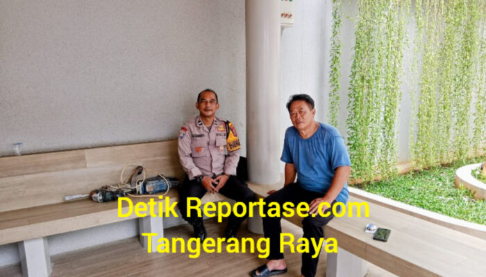 Bhabinkamtibmas Polsek Panongan Sambangi Warga Ranca Iyuh, Sosialisasikan Layanan Polisi 110