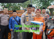 Ramadan Berbagi, Polresta Tangerang dan Insan Pers Bagikan Takjil hingga Sembako