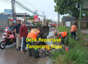 Satgas Sampah Koramil 01/Teluknaga Bersama Polsek dan Kecamatan Gelar Aksi Bersih Sampah Kegiatan Bersih Sampah Digelar di Selembaran Raya