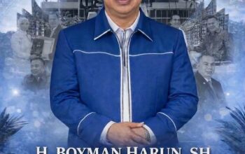 Bupati Ketapang Alexander Wilyo, S.STP.,M.Si., Mengucapkan Selamat Ulang Tahun Bapak H. Boyman Harun, SH.