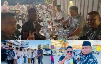 pembagian 1000 takjil dan buka puasa bersama alumni sman 1 pangkalan kuras pelalawan