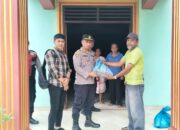 Polsek Lima Puluh Gelar “Minggu Kasih”, Kapolsek Salomo Sagala Serahkan Sembako kepada Warga Membutuhkan