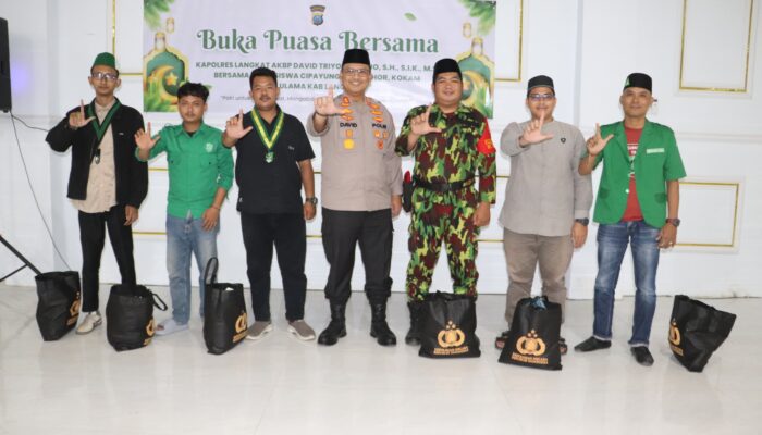 Polres Langkat Gelar Buka Puasa Bersama Ormas, OKP, dan Mahasiswa, Perkuat Persatuan Menuju Indonesia Emas 2045