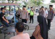 Kapolres Langkat Turun Langsung Patroli Dialogis dan Strong Point Sore, Pastikan Lalu Lintas Kondusif Jelang Berbuka