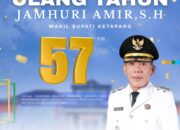 Bupati Ketapang Ucapkan Selamat Ulang Tahun ke-57 kepada Wakil Bupati Jamhuri Amir