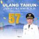 Bupati Ketapang Ucapkan Selamat Ulang Tahun ke-57 kepada Wakil Bupati Jamhuri Amir