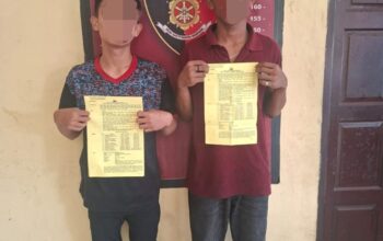 Polsek Tanjung Morawa Berhasil Amankan Dua Pelaku Pencurian Sepeda Motor