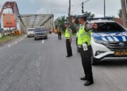 Satlantas Polres Langkat Patroli Jalinsum, Pastikan Arus Lalu Lintas Aman dan Lancar
