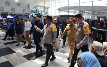 Kapolresta Deli Serdang Dampingi Kapolda Sumut Cek Pengamanan Mudik dan Kesiapan Pos Terpadu Ops Ketupat Toba 2026