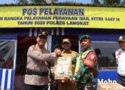 Kapolres Langkat Bersama Bupati Tinjau Pos Pelayanan, Pastikan Kesiapan Pengamanan dan Pelayanan Masyarakat