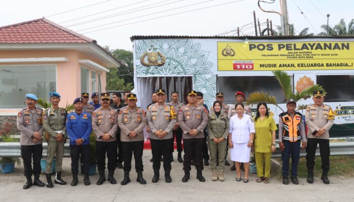 Tim Pamatwil Polda Sumut Cek Kesiapan Operasi Ketupat Toba di Batu Bara
