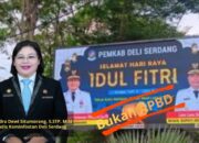 Videotron Ucapan Idul Fitri Bupati & Wabup di Medan Bukan Dipasang Pemkab Deli Serdang