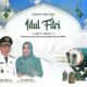 Wakil Bupati Ketapang Jamhuri Amir, bersama Eny Kusnawati, Sampaikan ucapan selamat Hari raya Idul Fitri 1447 H mohon maaf lahir dan batin