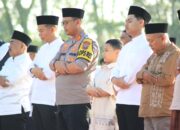 Polres Langkat Amankan Pelaksanaan Sholat Idul Fitri 1447 H, Ribuan Jamaah Khusyuk Beribadah