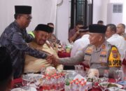 Pererat Silaturahmi di Hari Fitri, Kapolres Batu Bara Hadiri Open House Bupati di Sei Bejangkar
