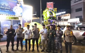 Dandim 1203/Ketapang Ikuti Vicon Bersama Kapolri di Pos Lantas, Pantau Kesiapan Malam Takbiran Idulfitri 1447 H