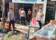 GEGER! Rumah Warga di Talawi Nyaris Ludes Diamuk Si Jago Merah, Kompol Cecep Suhendra Pimpin Cek TKP