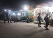 Koramil 11/Pasar Kemis Gelar Patroli Malam, Wilayah Terpantau Aman
