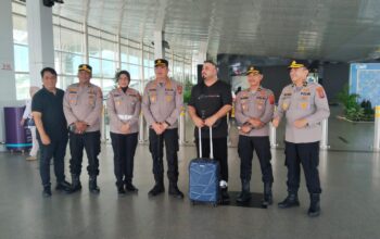 Kapolresta Deli Serdang Pantau Aktivitas Arus Balik Lebaran 1447 H di Bandara Kualanamu