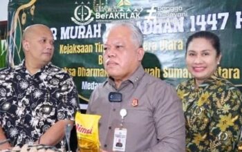 Pasar Murah Ramadhan Kejati Sumut, Bantu Warga Hadapi Lonjakan Harga Pangan