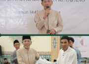 Wakil Bupati Ketapang Jamhuri Amir, SH. Safari Ramadhan tersebut dipimpin di Masjid AL Mujahidin Desa Mekar sari