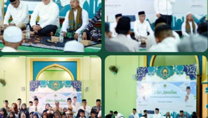 Safari Ramadhan Bupati Ketapang Alexander Wilyo, S.STP.,M.Si., Kamis (12/03/2026) di Masjid Nurul Huda, Desa Mekar Utama