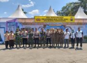 Babinsa Balaraja Siaga di Pos PAM, Pengamanan Mudik Lebaran Diperketat