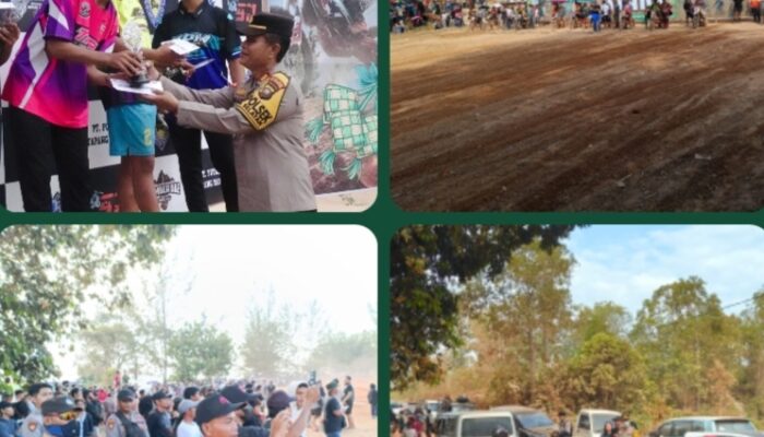 Polsek Matan Hilir Selatan Laksanakan Pengamanan Grasstrack of Glory Pantai alam tanjung batu, 05 Maret 2026