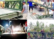 Kodim 0208/Asahan Tancap Gas Bangun Jembatan Modular di Asahan, Akses Ekonomi Warga Lubuk Palas Segera Lancar