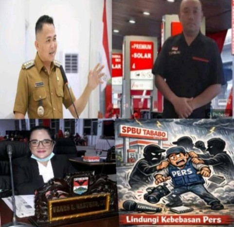 dugaan mafia solar SPBU Tababo Minahasa Tenggara investigasi wartawan