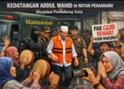 Kasus Gubernur Riau: Kedatangan Abdul Wahid ke Rutan Disambut Kompang dan Tangis Pendukung, Simbol Loyalitas atau Awal Babak Baru Kasus?