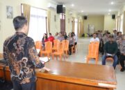 Polres Langkat Gelar Binrohtal, Perkuat Iman dan Kebersamaan Personel