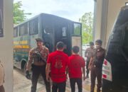 Kisaran – Pengawalan Super Ketat Tahanan di PN Kisaran, Prosedur Biasa atau Ada Potensi Intervensi?