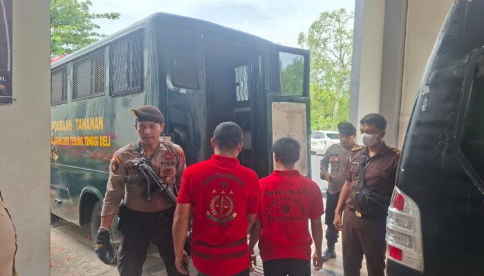 Kisaran – Pengawalan Super Ketat Tahanan di PN Kisaran, Prosedur Biasa atau Ada Potensi Intervensi?