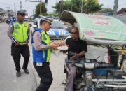 Ringankan Beban Warga, Satlantas Polres Batu Bara Gelar Bakti Sosial Minggu Kasih