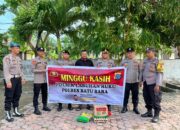 Bentuk Kepedulian Polri, Kapolsek Labuhan Ruku Salurkan Paket Sembako Melalui Program Minggu Kasih