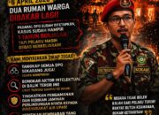 Air Upas Darurat Keamanan, Aparat Dinilai Lamban dan Tumpul