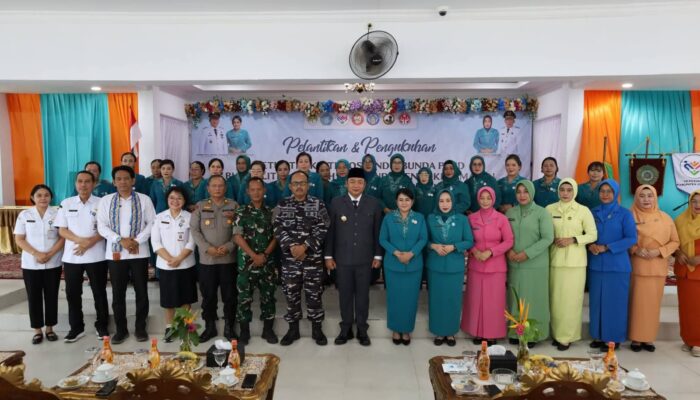 Pelantikan dan pengukuhan Pengurus Lembaga Organisasi di Kecamatan : Jadikan Wadah ini Perekat Seluruh Suku dan Agama