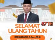 Sekretaris Daerah Ketapang Repalianto Rayakan Selamat Ulang Tahun ke-57, Doa dan Harapan Mengalir