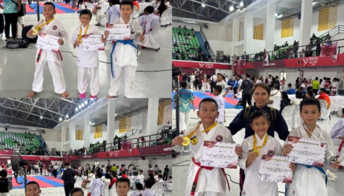 Sabet 2 Emas dan 2 Perak, Dojo Polres Batu Bara Gemilang di Piala Kadispora Sumut