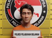 *Sat Narkoba Polres Pelabuhan Belawan Tangkap Pengedar Sabu di Desa Manunggal*