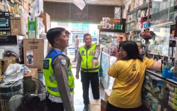 Satlantas Polres Batu Bara Gelar “Polantas Menyapa”, Tekan Angka Kecelakaan dan Ingatkan Kondusivitas Jelang May Day