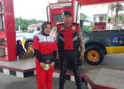 Pastikan Arus Lintas Sumatera Lancar, Polres Batu Bara Perketat Patroli di Sejumlah SPBU