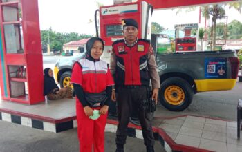Pastikan Arus Lintas Sumatera Lancar, Polres Batu Bara Perketat Patroli di Sejumlah SPBU