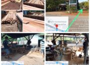 Dugaan Penimbunan dan Pengolahan Kayu Ilegal di Balai Berkuak Viral di Medsos, Warga Soroti Sosok “Akau” yang Disebut Kebal Hukum