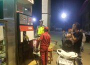 Sat Lantas Polres Batu Bara Pantau Stok BBM di Jalinsum Sei Bejangkar