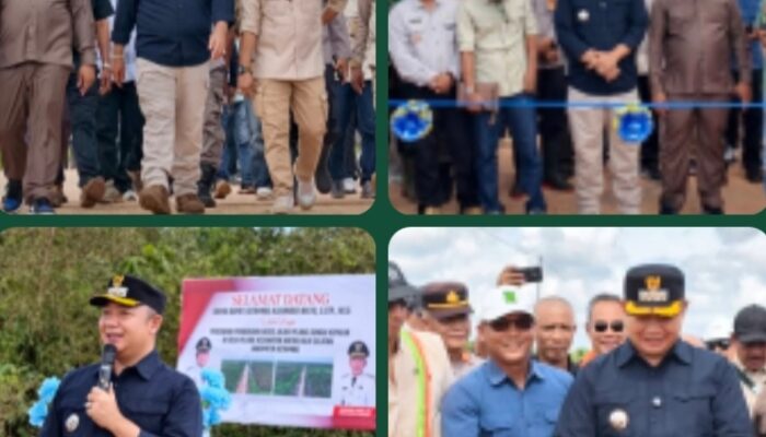 Nasional | Ketapang – Bupati Resmikan Jalan Pelang–Sungai Kepuluk, Akses Lancar Dorong Ekonomi atau Tantangan Baru?
