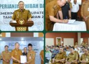 Ketua Komisi I DPRD Ketapang Hadiri Penyerahan NPHD Tahun Anggaran 2026 Dikantor bupati ketapang