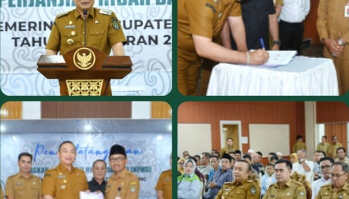 Ketua Komisi I DPRD Ketapang Hadiri Penyerahan NPHD Tahun Anggaran 2026 Dikantor bupati ketapang